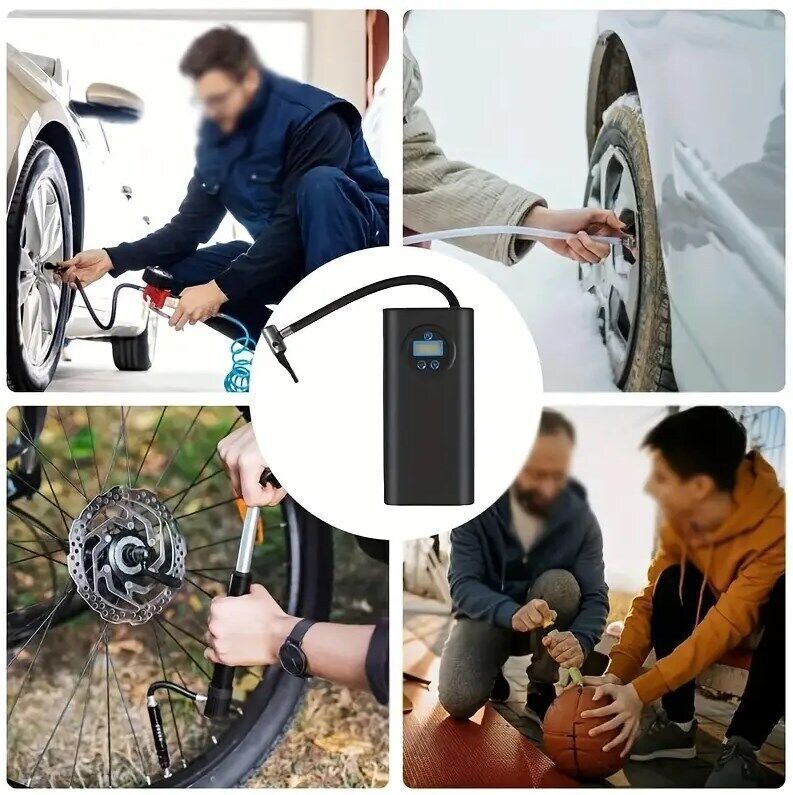 Car Tire Inflator Cordless and Rechargeable