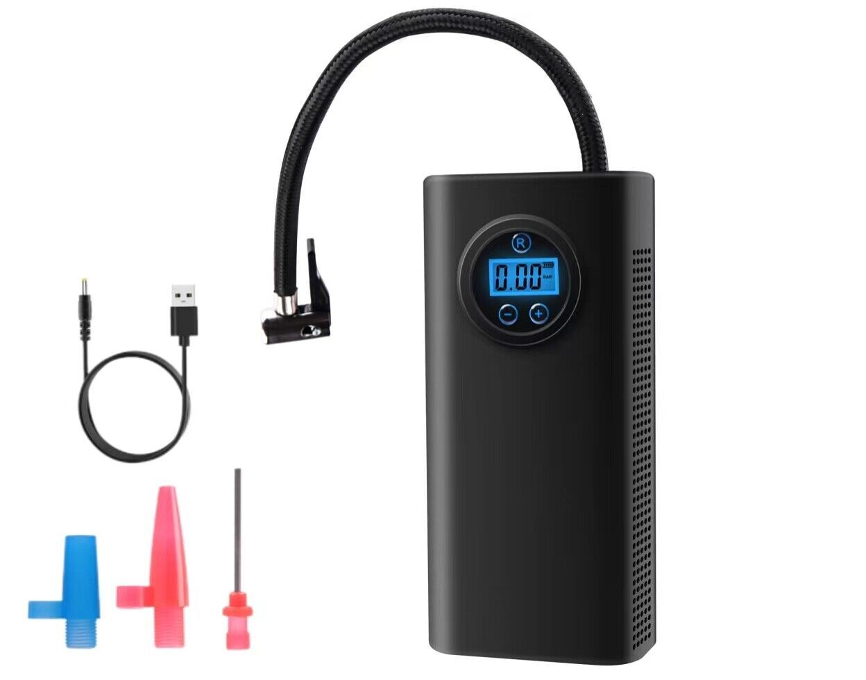 Car Tire Inflator Cordless and Rechargeable