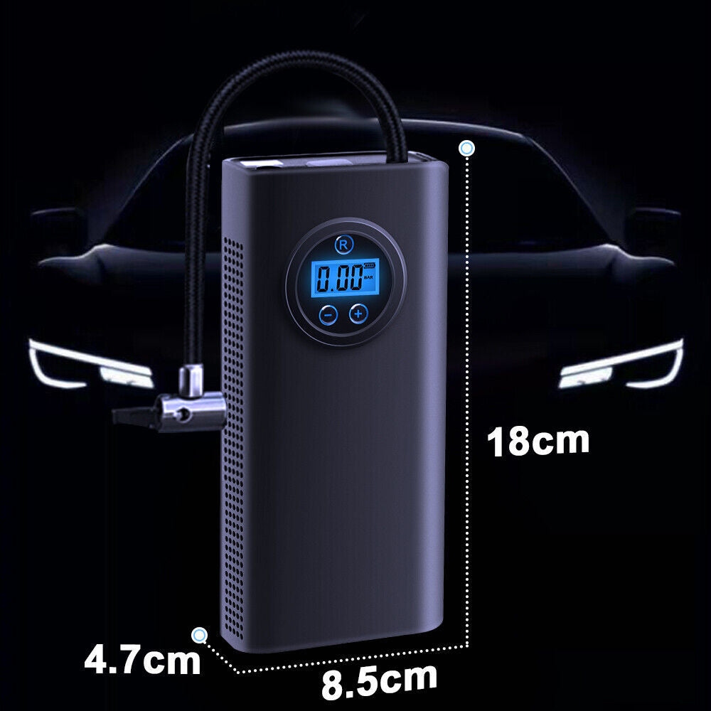Car Tire Inflator Cordless and Rechargeable